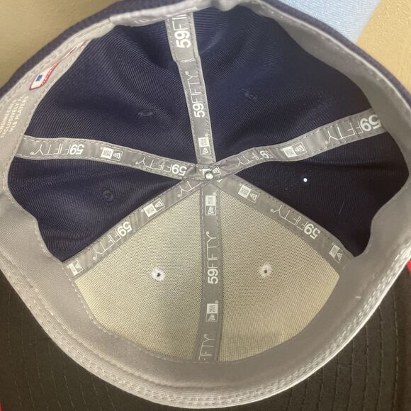 New Era Chicago White Sox 59Fifty Throwback Baseball Cap Fitted Hat - Size 7-1/2 - Picture 8 of 8